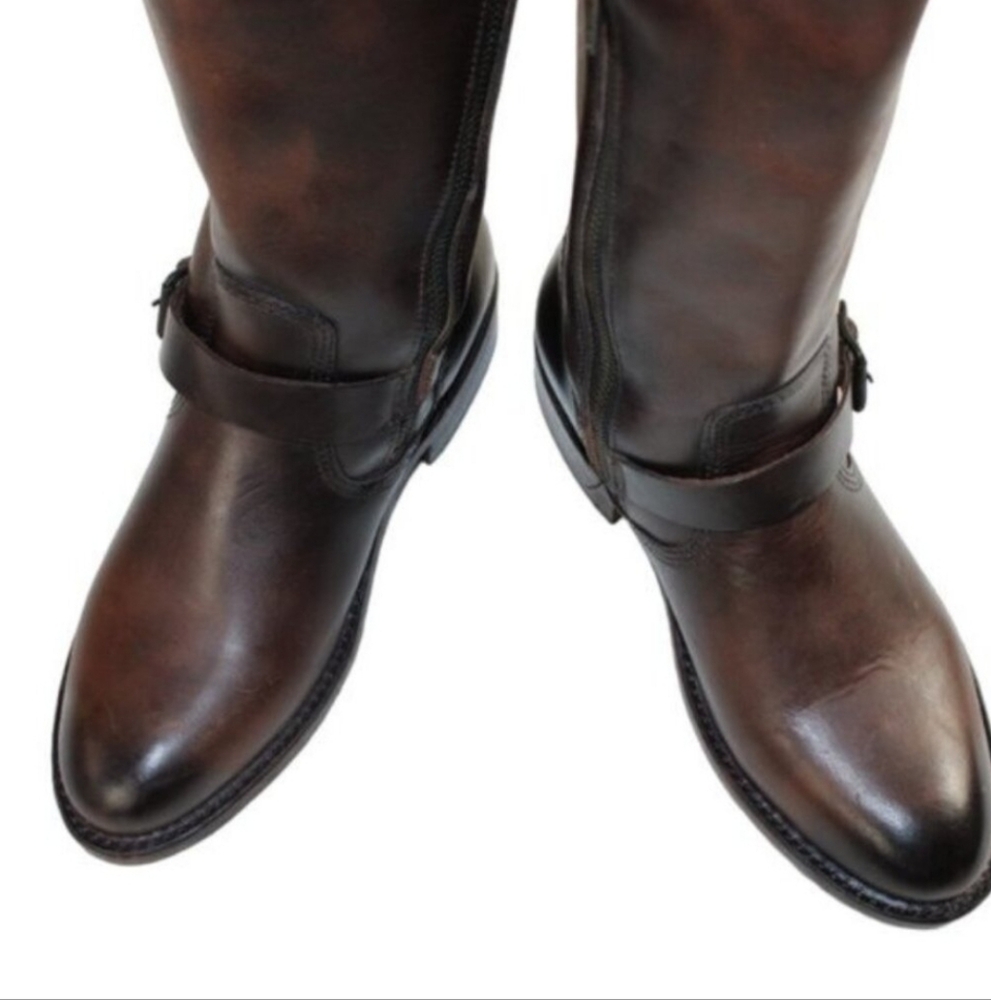FRYE Brown Leather Boots - Picture 10 of 15